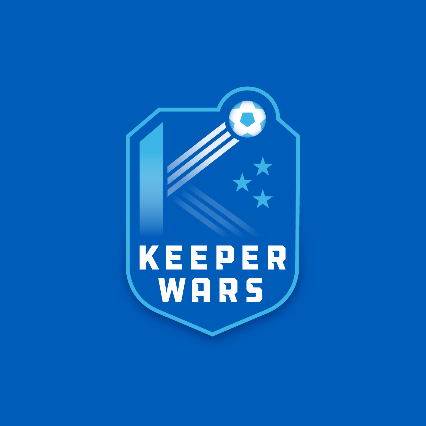 Keeper Wars Soccer Tournament Charity logo design by Hunter Oden of oden.house